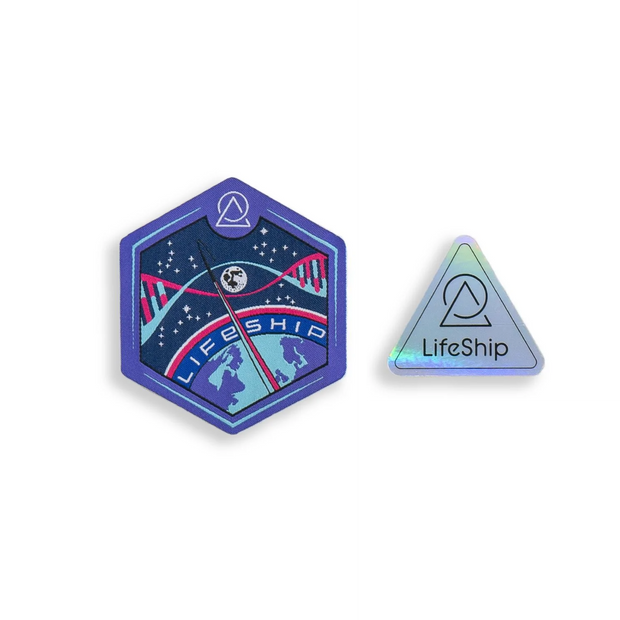 LifeShip Mission Patch & Sticker Pack